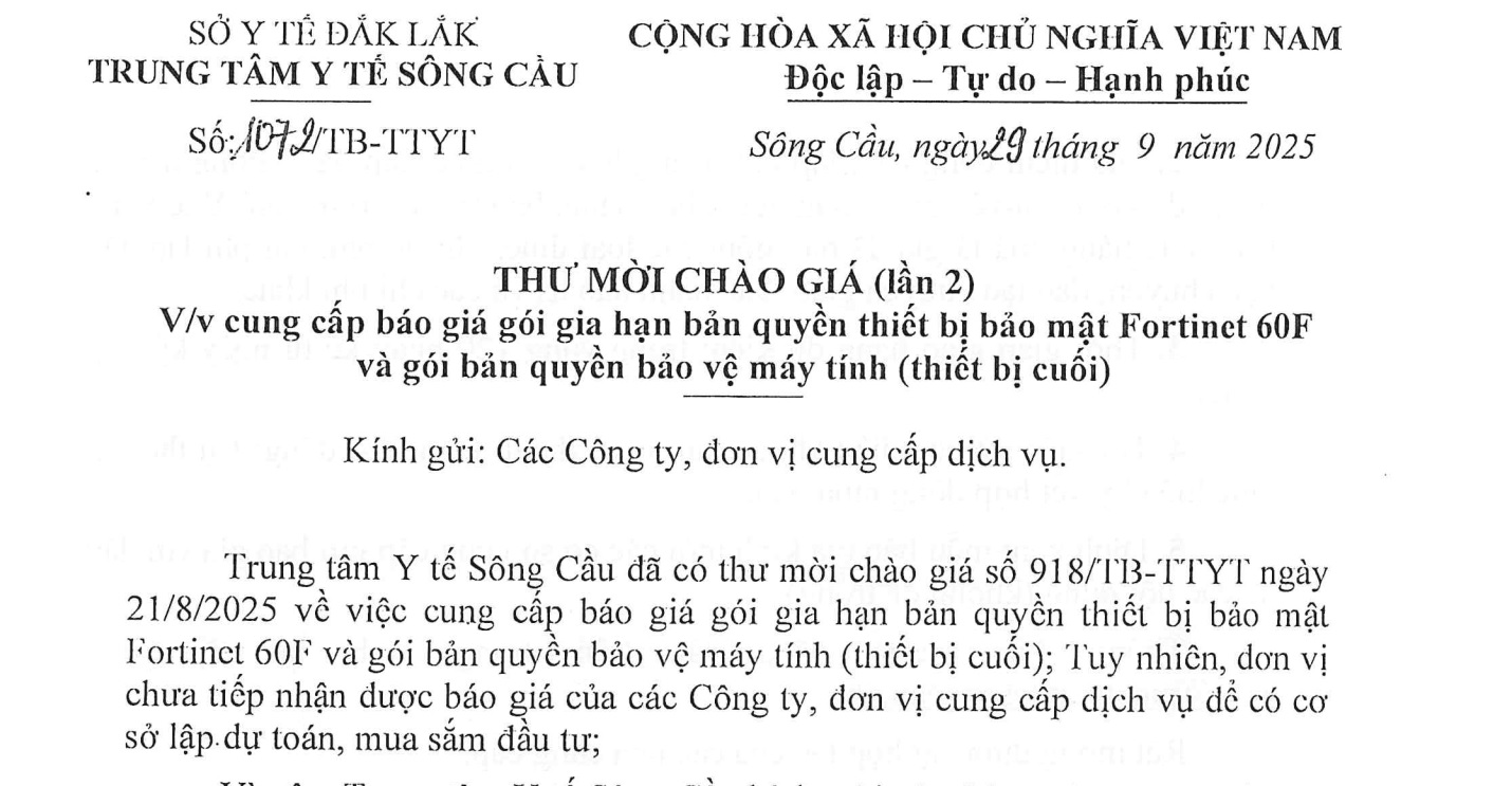 TMCG gia hạn bản quyền thiết bị bảo mật Fortinet 60F và gói bản quyền bảo vệ máy tính (thiết bị cuối